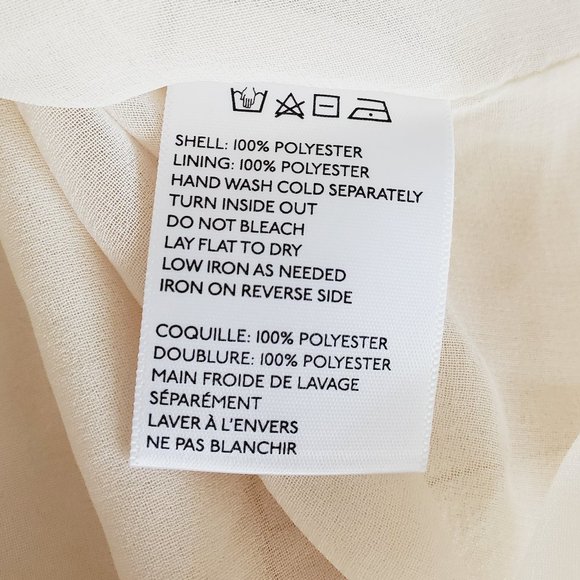 Elegant Cream Strapless Dress - Picture 10 of 10